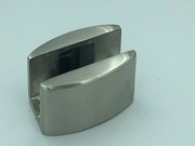 Sliding Door Floor Guide - Satin Stainless Steel